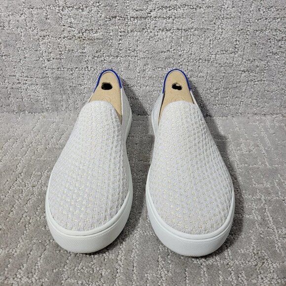 Rothy’s The Sneaker Women's Size 9 US Salt Honey Comfort Slip On Sneakers - Picture 2 of 9